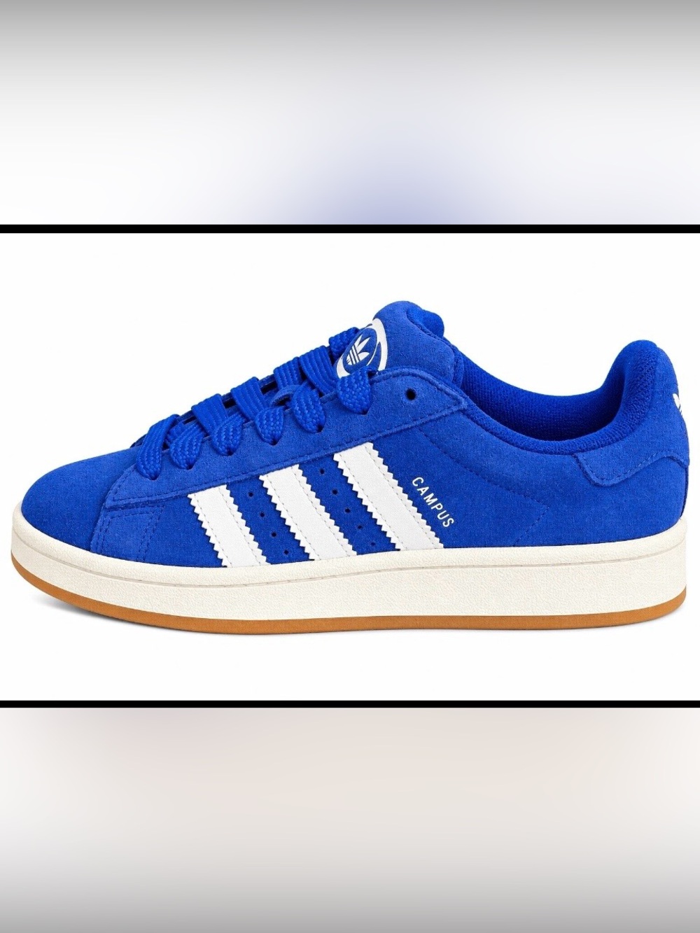 adidas Campus 00s J Blue White Gum Youth 6Y Women’s 7.5 JH6333 New